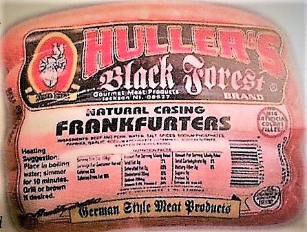 3-2lb. Natural Casing Frankfurters (6lb.) - Black Forest Bratwurst Co.